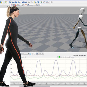 Motion analysis based on Inertial XSens technology