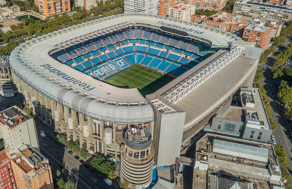 15 minutes away from Real Madrid Stadium